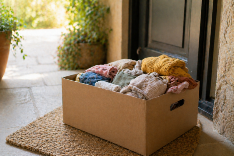 collecte vêtements enfants à domicile seconde main